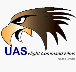 Logo UAS Flight Command Films Adler